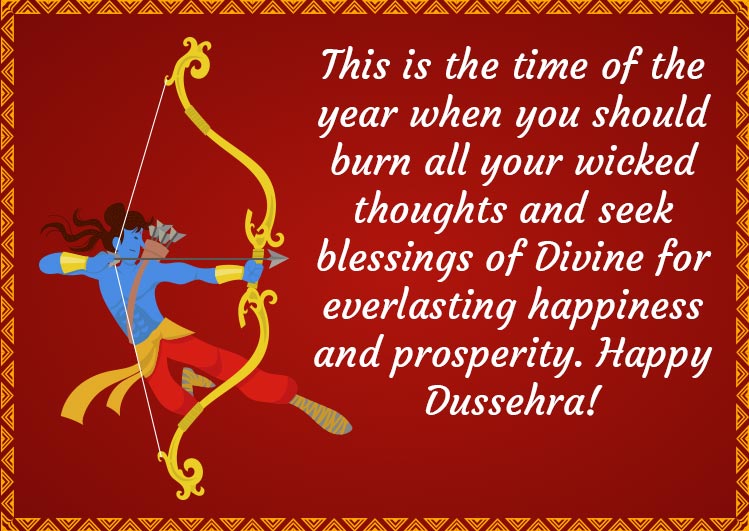 Happy Dussehra Wishes Images