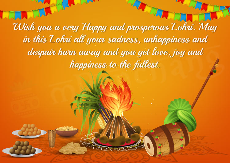 Happy Lohri Wishes Images 2025, Quotes, Lohri Greetings And Messages ...