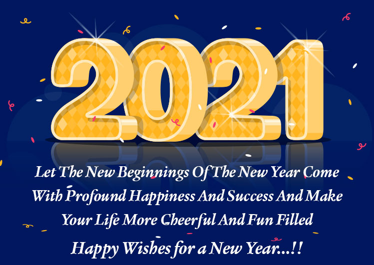 New Year Wishes images 2021