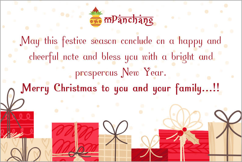 Christmas wishes for friends and family