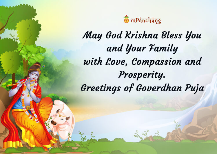 Happy Govardhan Puja Wishes Images 2025, Govardhan Puja Greetings ...