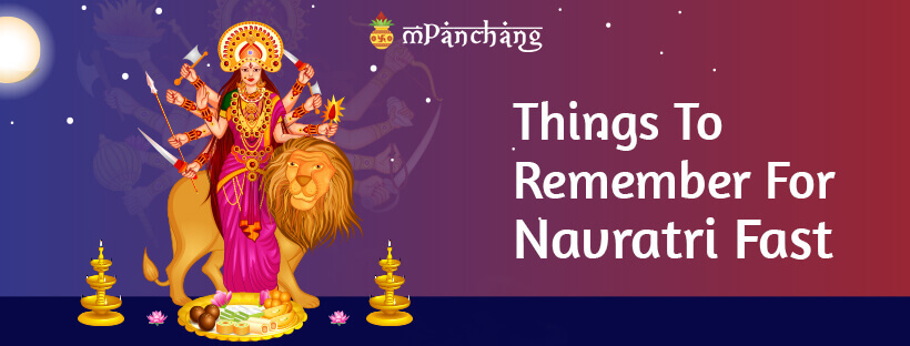 Things To Remember For Navratri Fast